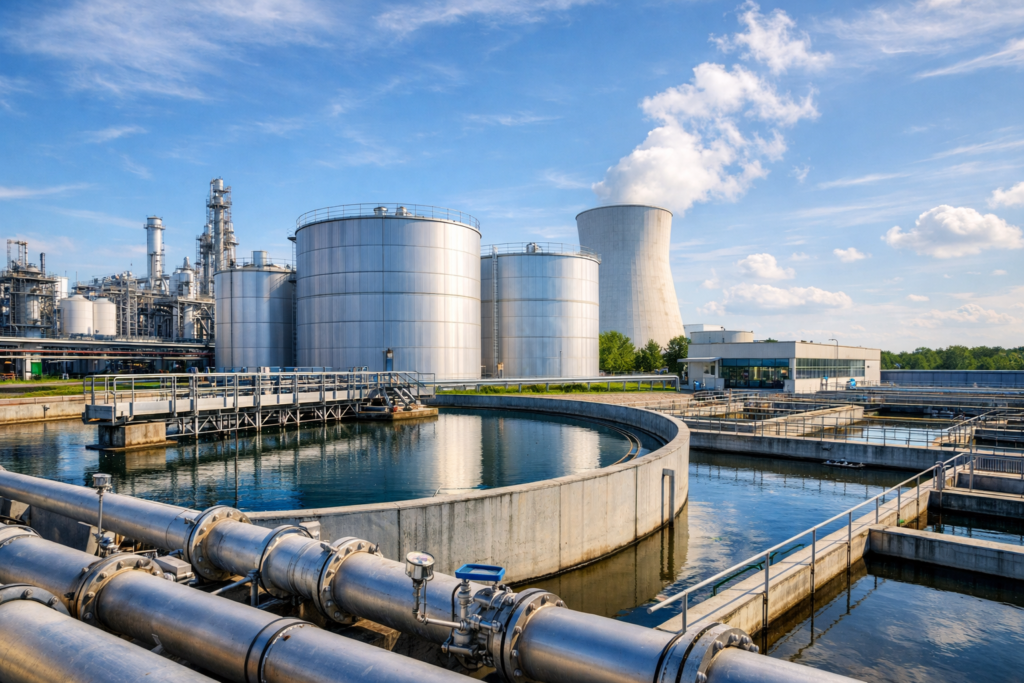 infraestructura hídrica industrial